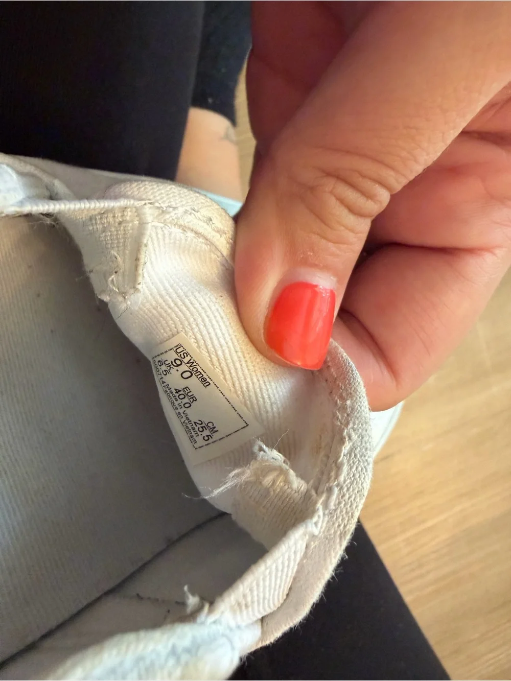 Vans easy slip